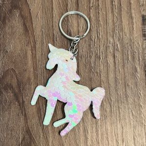 💛 Sequin unicorn key chain